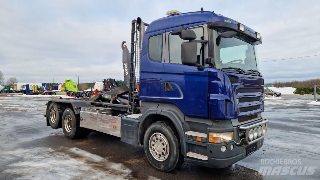 Scania R500 6X2 Camiões Ampliroll