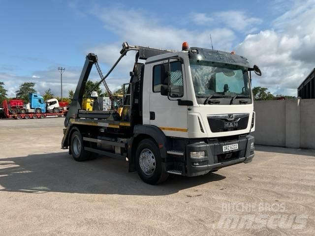 MAN TGM 18.250 Camiões multibenne