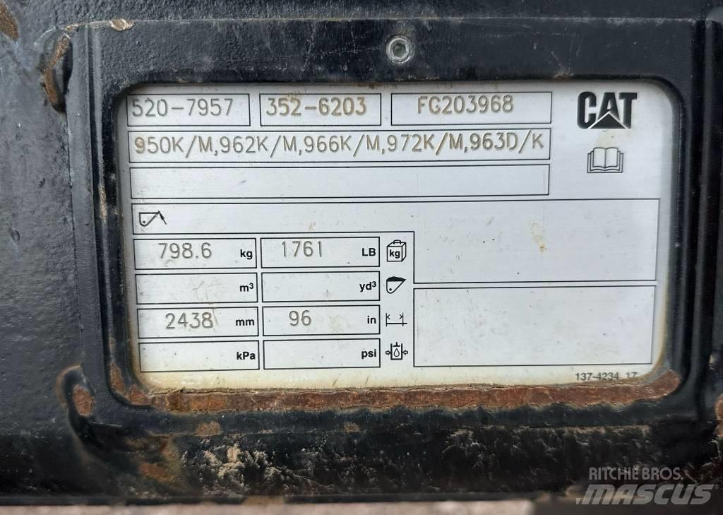 CAT 950M Pás carregadoras de rodas
