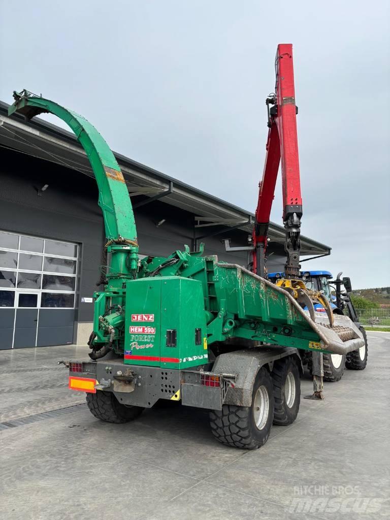 JENZ HEM593Z Estilhaçadoras florestais