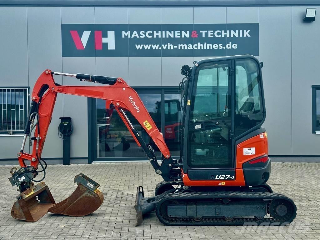 Kubota U 27-4 Mini Escavadoras <7t