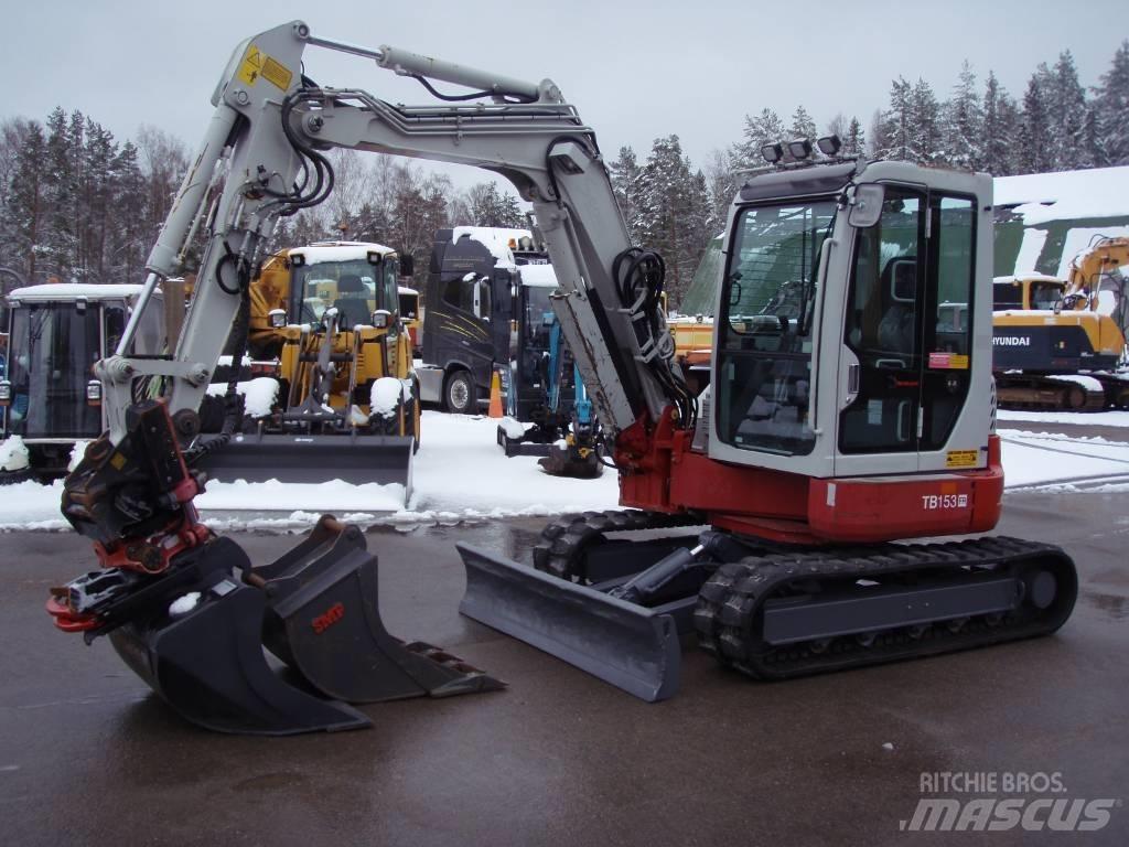 Takeuchi TB153FR Mini Escavadoras <7t