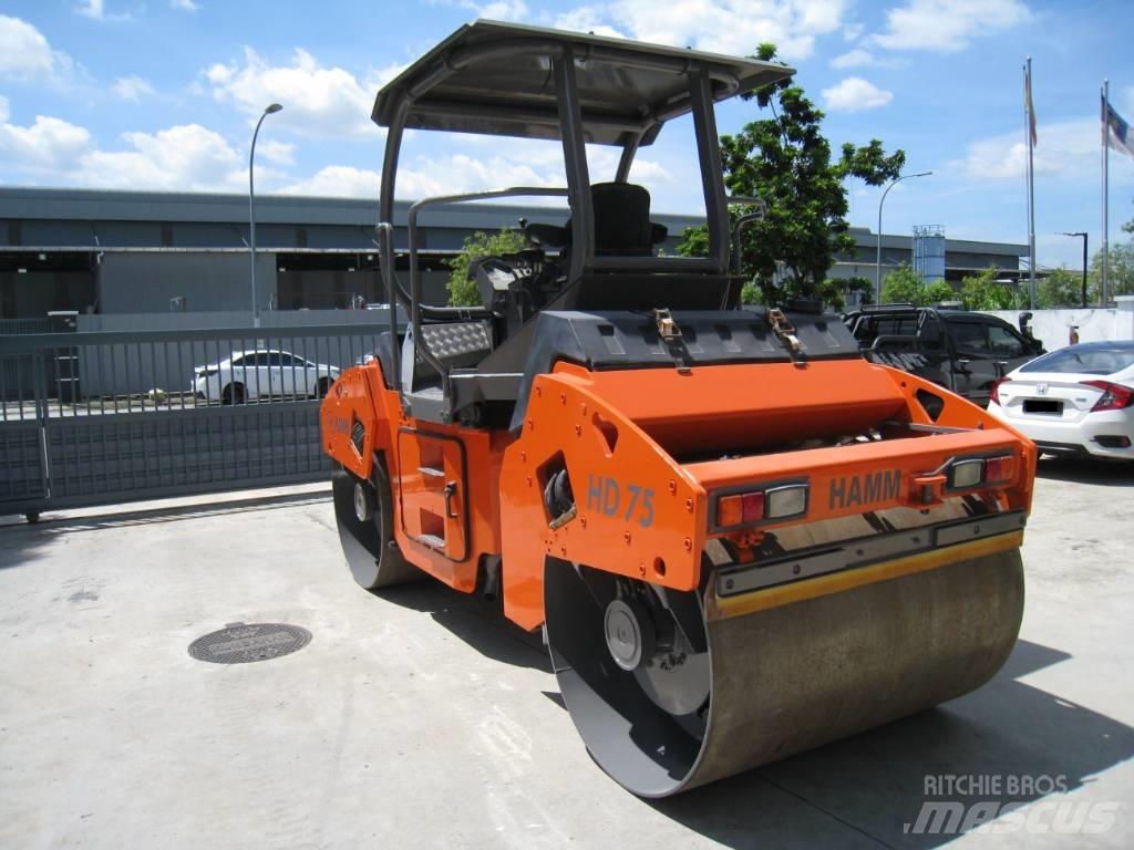 Hamm HD 75 Cilindros Compactadores tandem