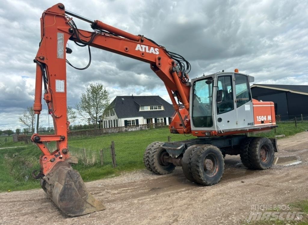 Atlas 1504 Escavadoras de rodas