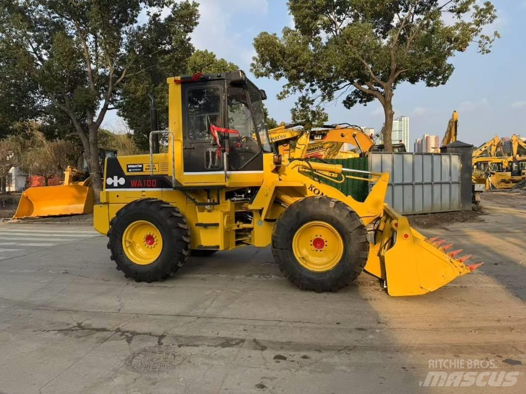 Komatsu WA100-1 Pás carregadoras de rodas