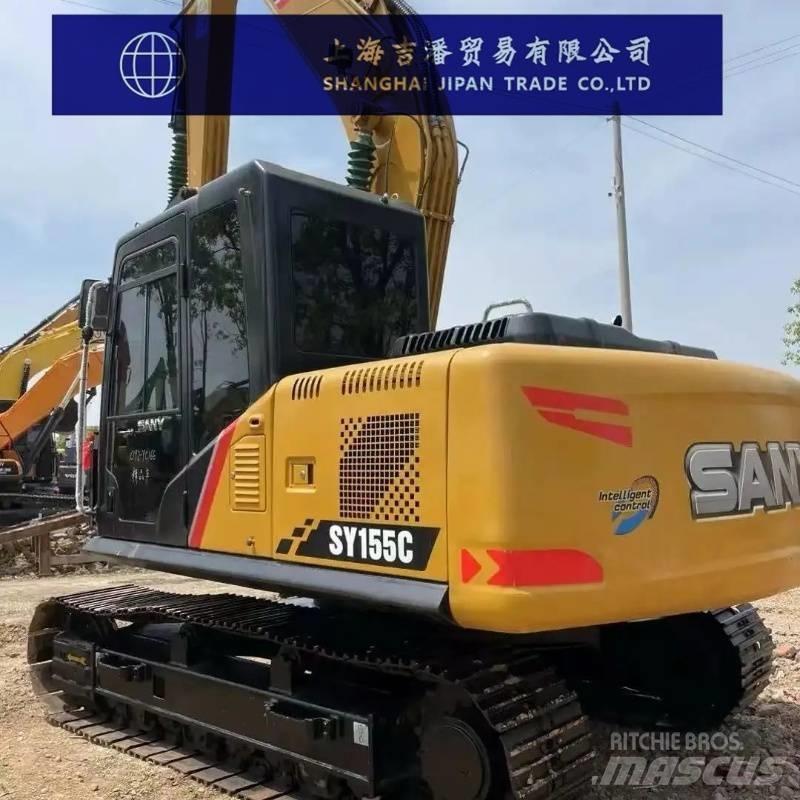 Sany SY155 Escavadoras Midi 7t - 12t