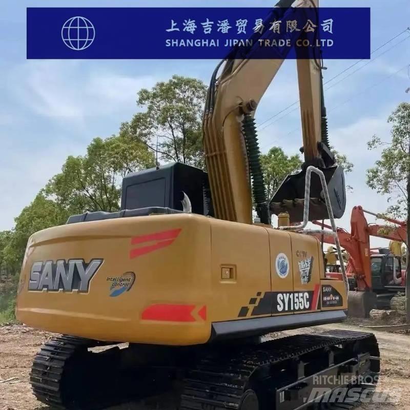 Sany SY155 Escavadoras Midi 7t - 12t
