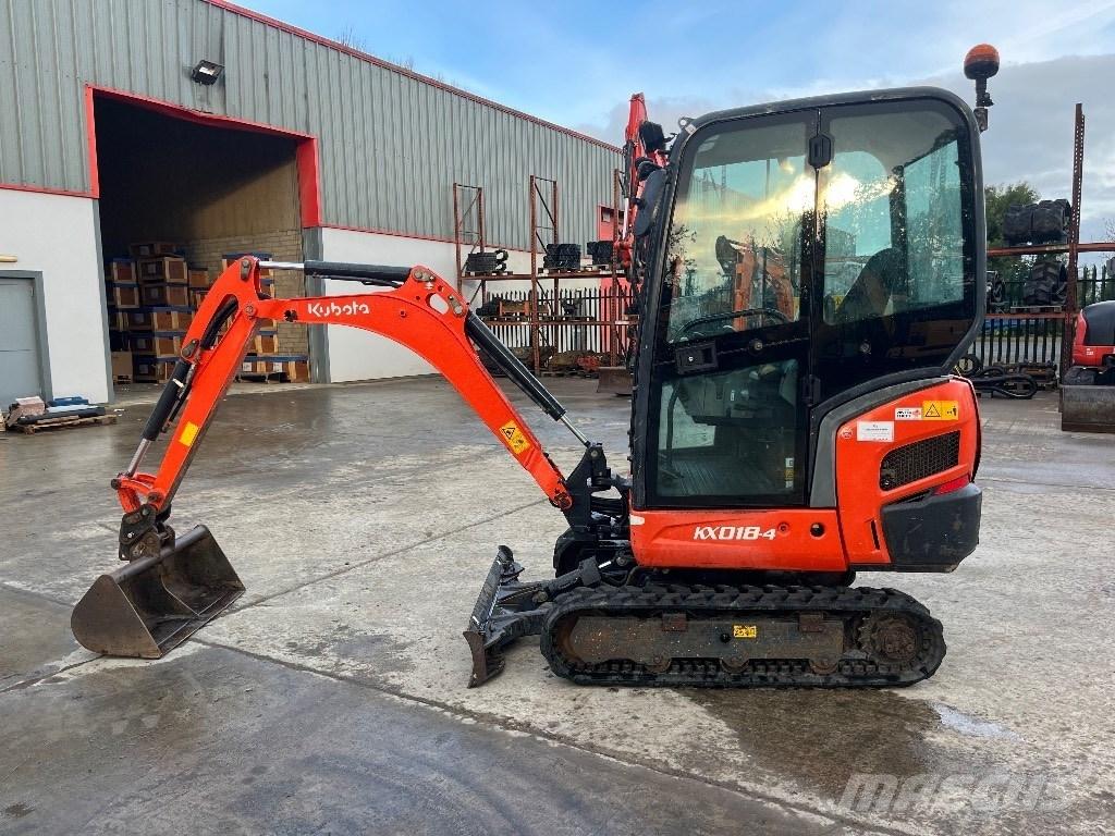 Kubota KX 018-4 Mini Escavadoras <7t