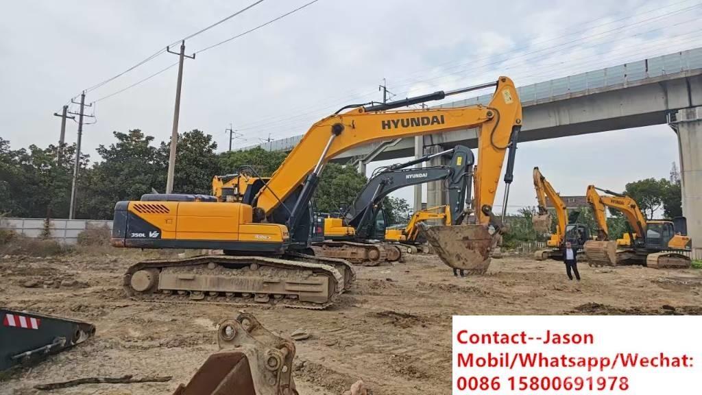 Hyundai Robex 350vs Escavadoras de rastos