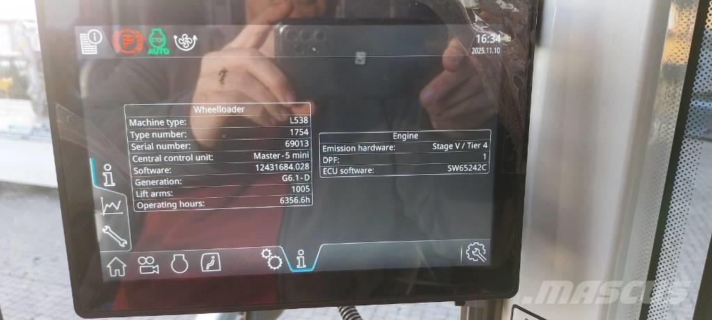 Liebherr L 538 V Pás carregadoras de rodas