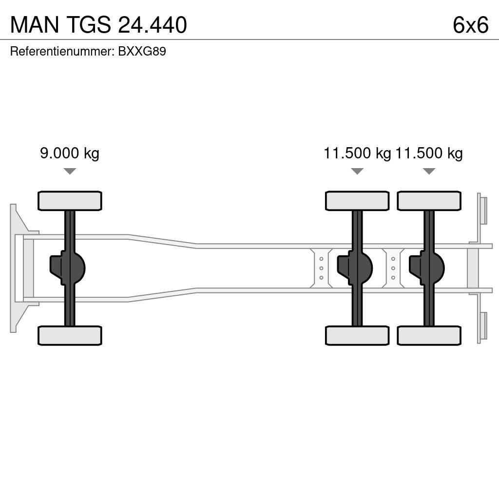 MAN TGS 24.440 Camiões Ampliroll