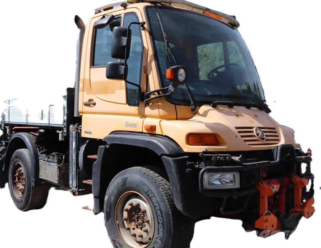 Unimog U400 Camiões estrado/caixa aberta