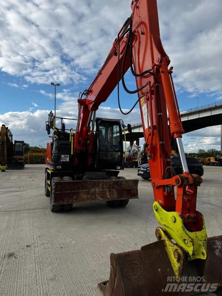 Hitachi ZX 145 W-6 Escavadoras de rodas