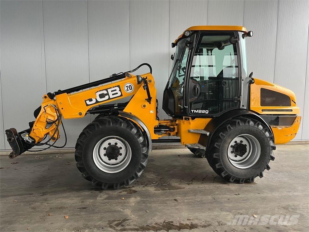JCB TM 220 Agri Pás carregadoras de rodas