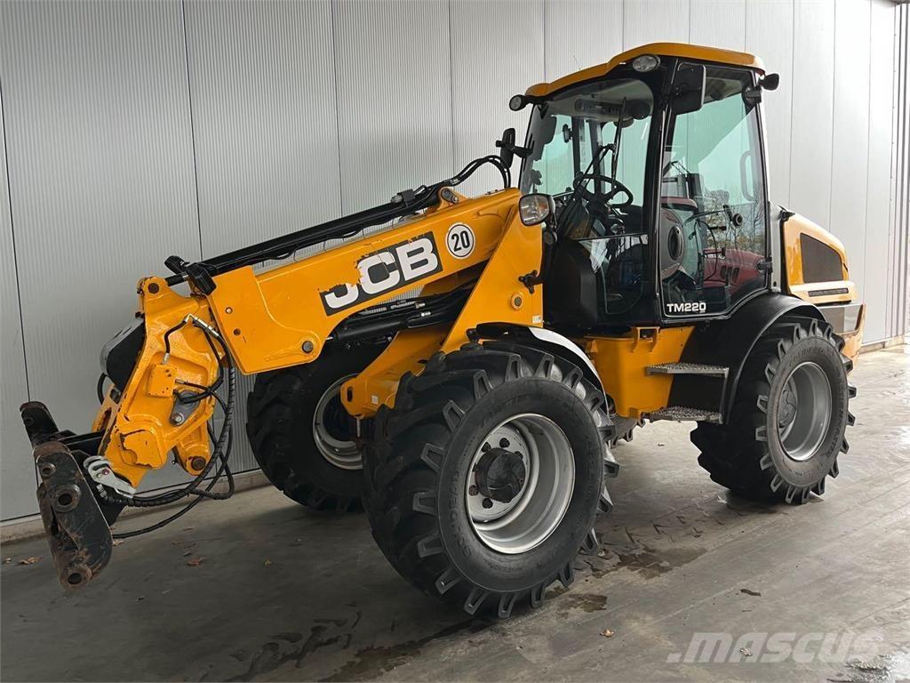 JCB TM 220 Agri Pás carregadoras de rodas