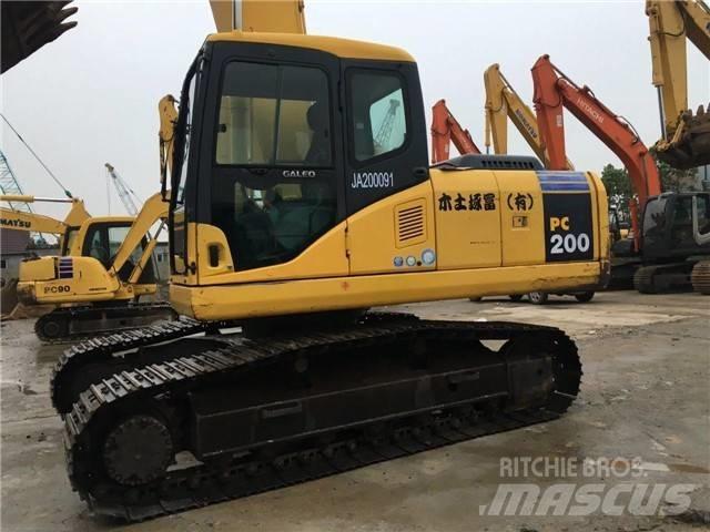 Komatsu pc200-7 Escavadoras de rastos