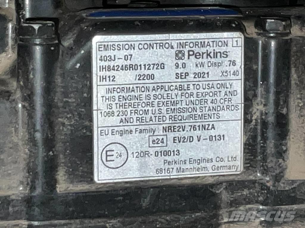 JCB 8008 Mini Escavadoras <7t