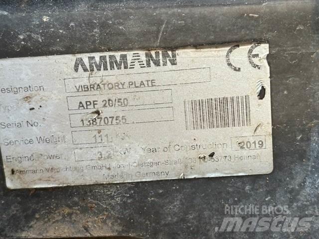 Ammann APF 20/50 Placas compactadoras