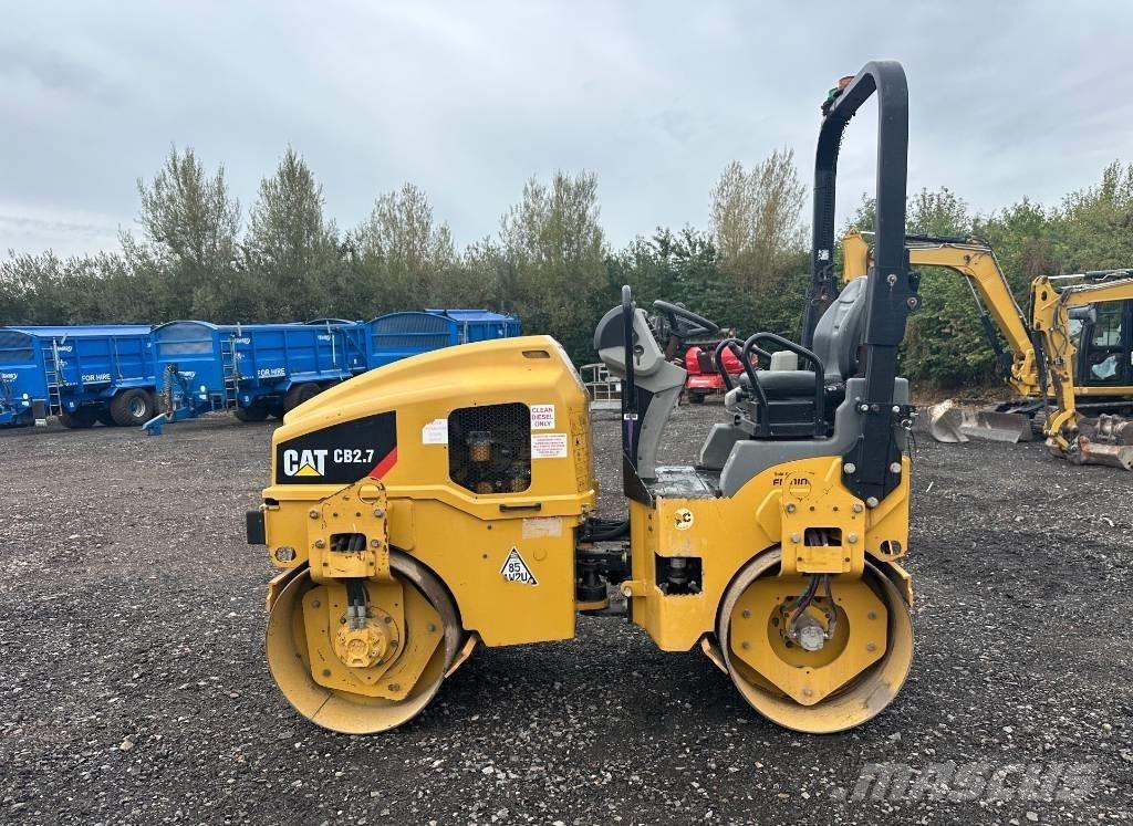 CAT CB 2.7 Cilindros Compactadores tandem