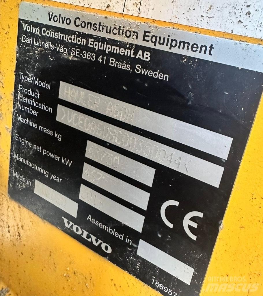Volvo A 60 H Camiões articulados