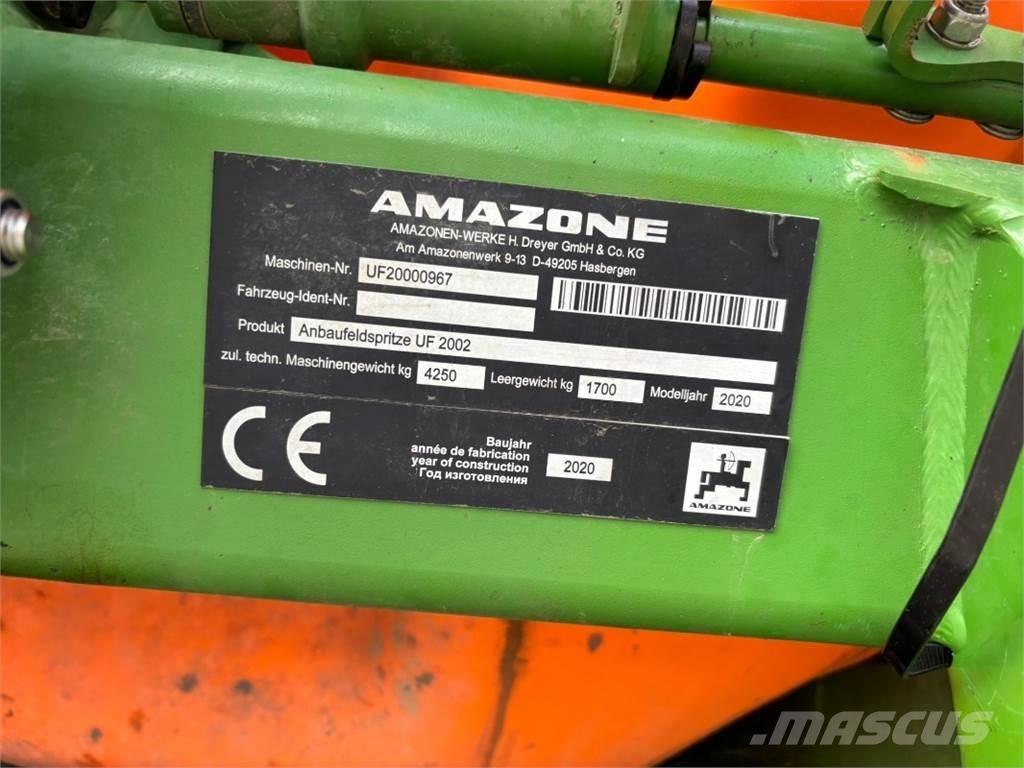 Amazone UF 2002 Pulverizadores rebocados