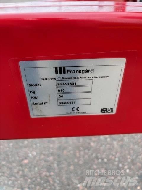 Fransgård FKR 1501 Gadanheiras e cortadores de folhas para pastos