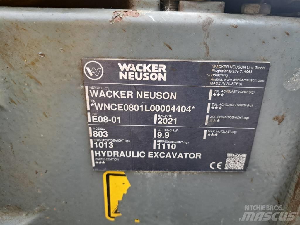 Wacker Neuson 803 Escavadoras de rastos