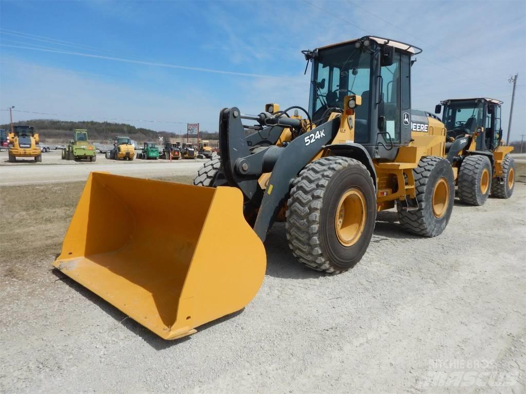 John Deere 524K Pás carregadoras de rodas