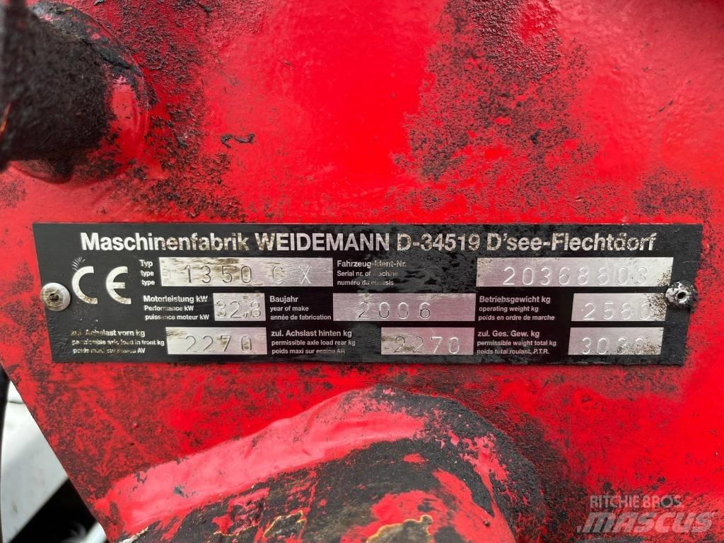 Weidemann 1350CX45 Carregadoras de direcção deslizante