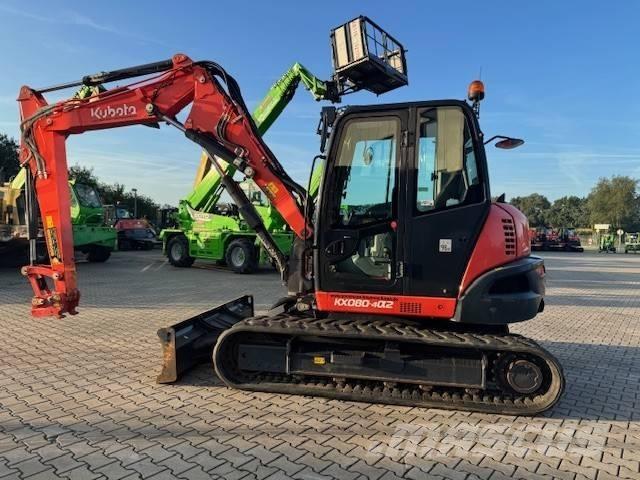 Kubota KX080-4a2 Escavadoras Midi 7t - 12t