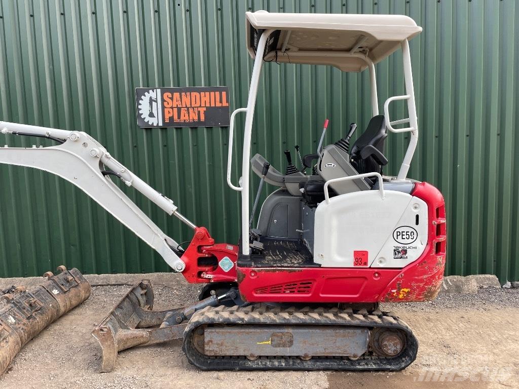 Takeuchi TB 216 Mini Escavadoras <7t