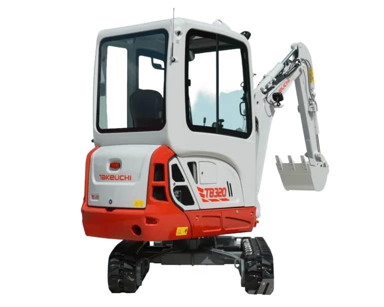Takeuchi TB320 Mini Escavadoras <7t