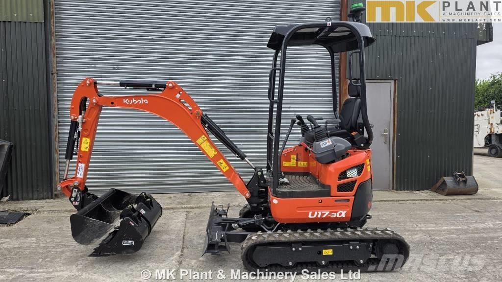 Kubota U 17-3a Mini Escavadoras <7t