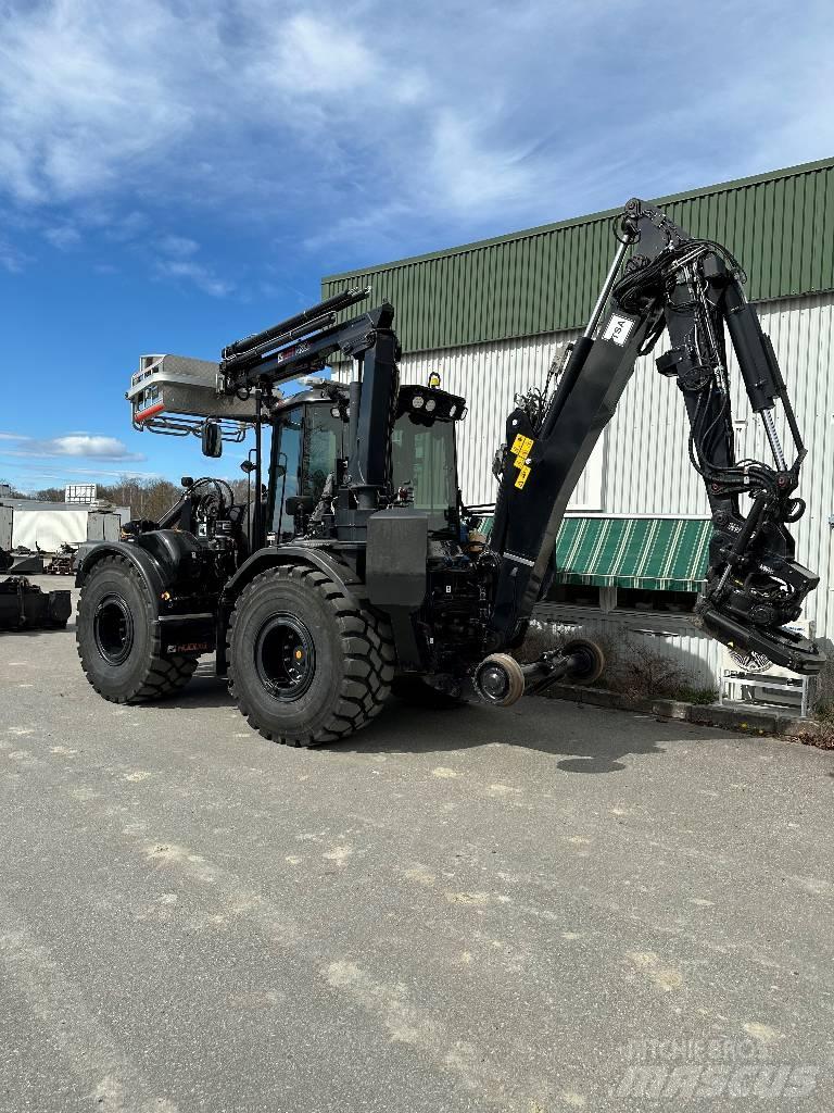 Huddig 1260D Rail Retroescavadoras