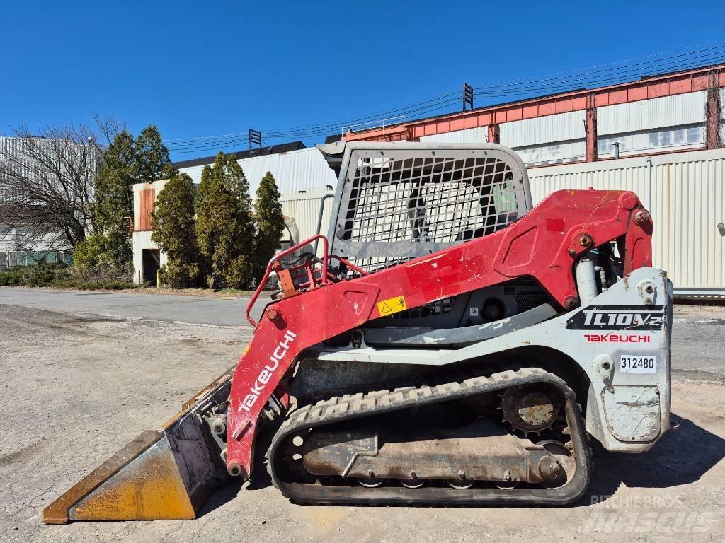Takeuchi TL10 Carregadoras de direcção deslizante