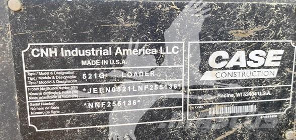 CASE 521G XT Pás carregadoras de rodas