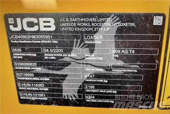 JCB 409 Pás carregadoras de rodas