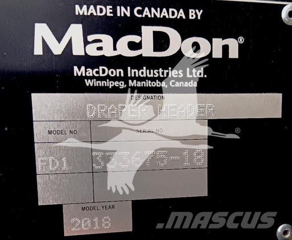 MAC DON FD145 Ceifeiras debulhadoras compactas