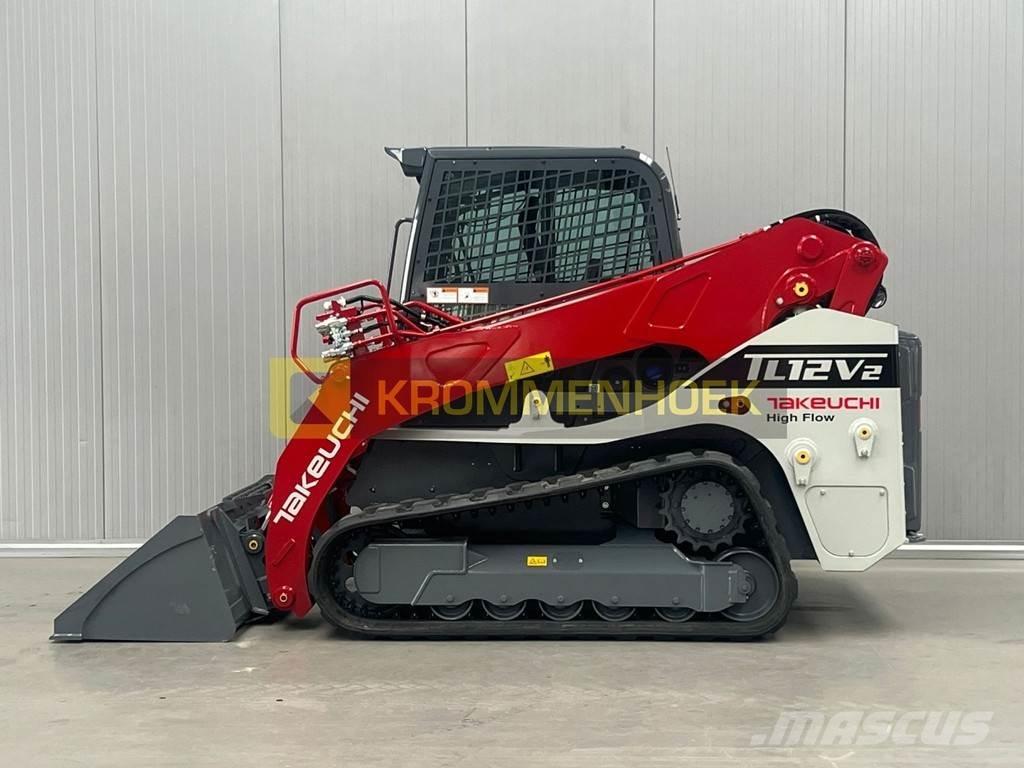 Takeuchi TL 12 V-2 Carregadoras de direcção deslizante