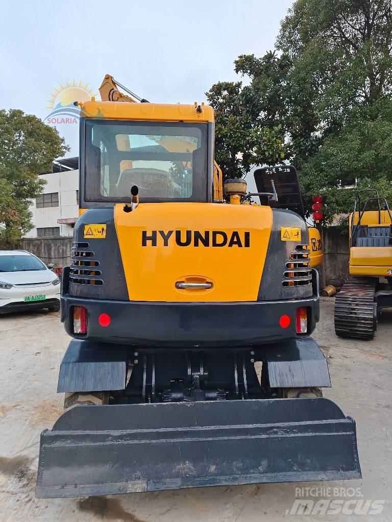 Hyundai R 60 W Escavadoras de rodas