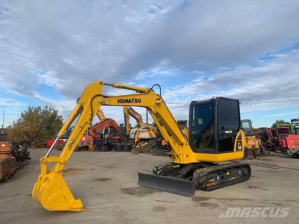 Komatsu PC 56-7 Mini Escavadoras <7t