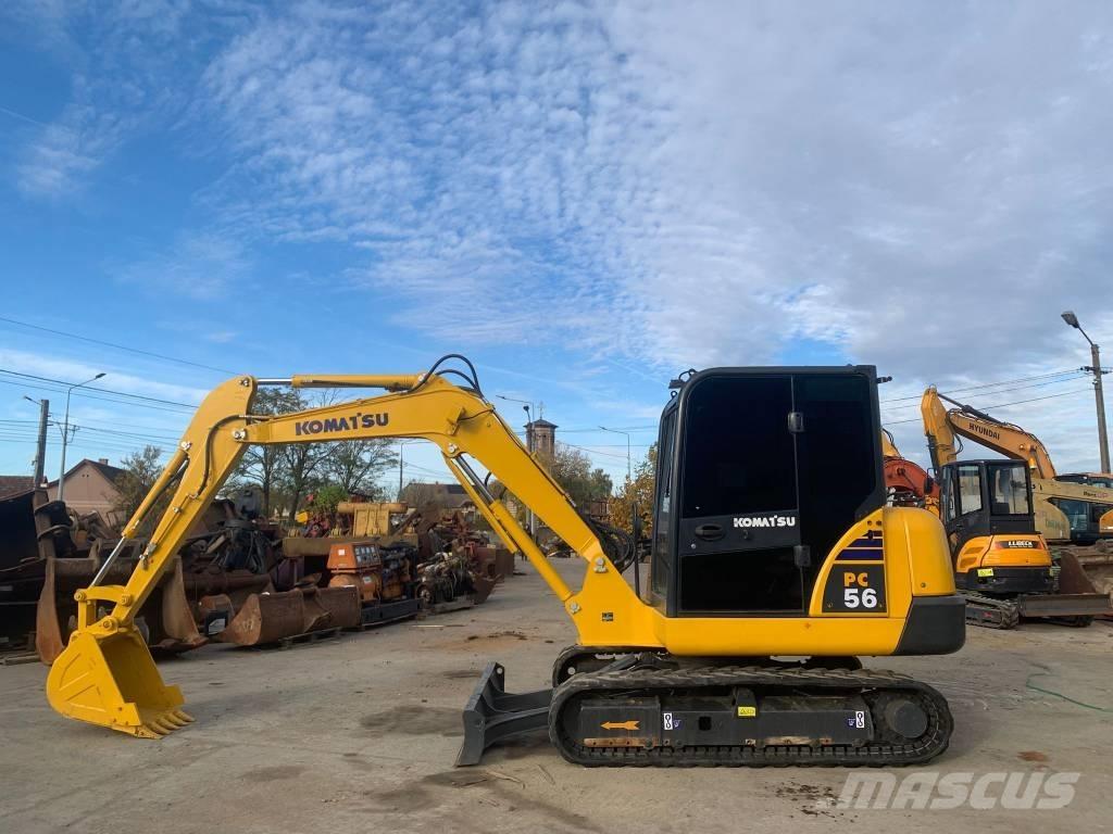 Komatsu PC 56-7 Mini Escavadoras <7t