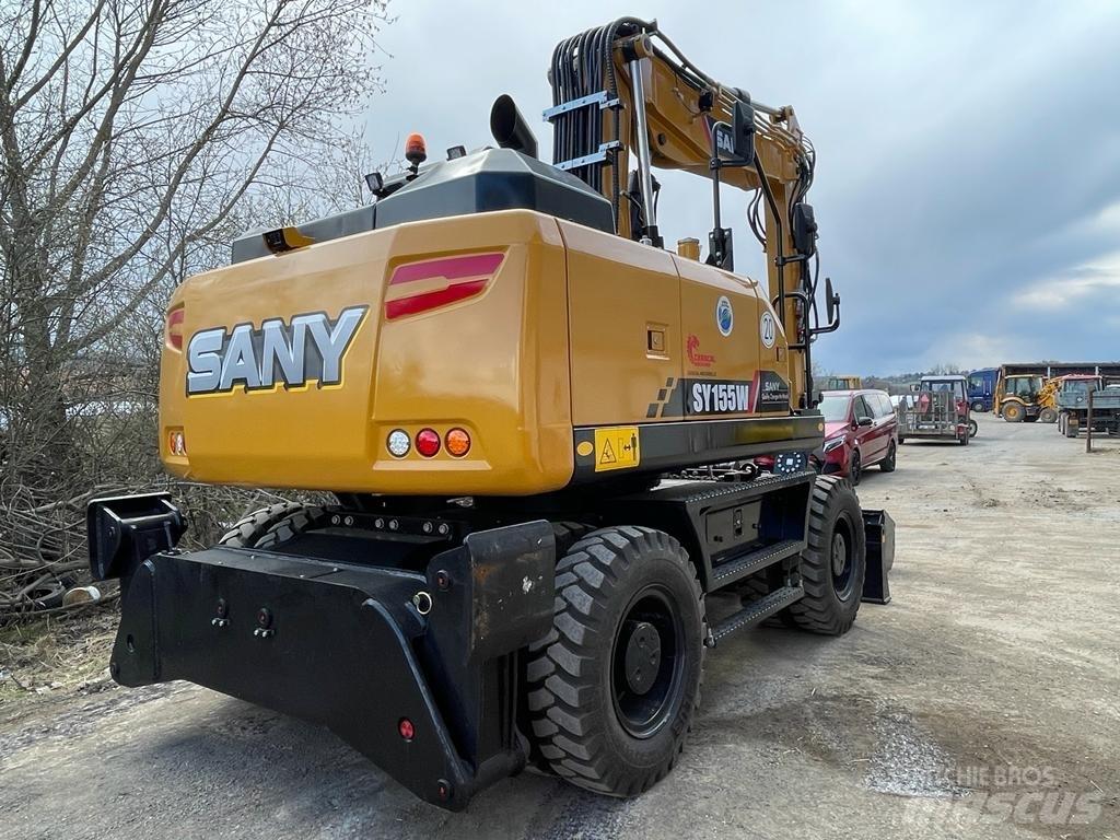 Sany SY155W Escavadoras de rodas