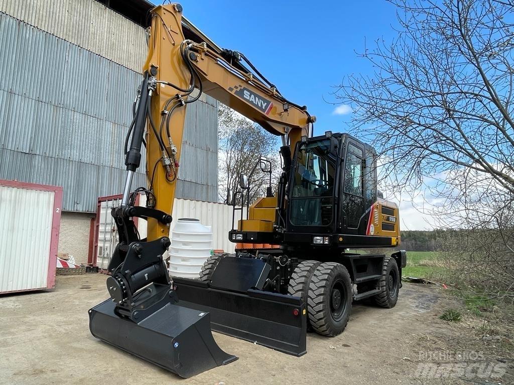 Sany SY155W Escavadoras de rodas