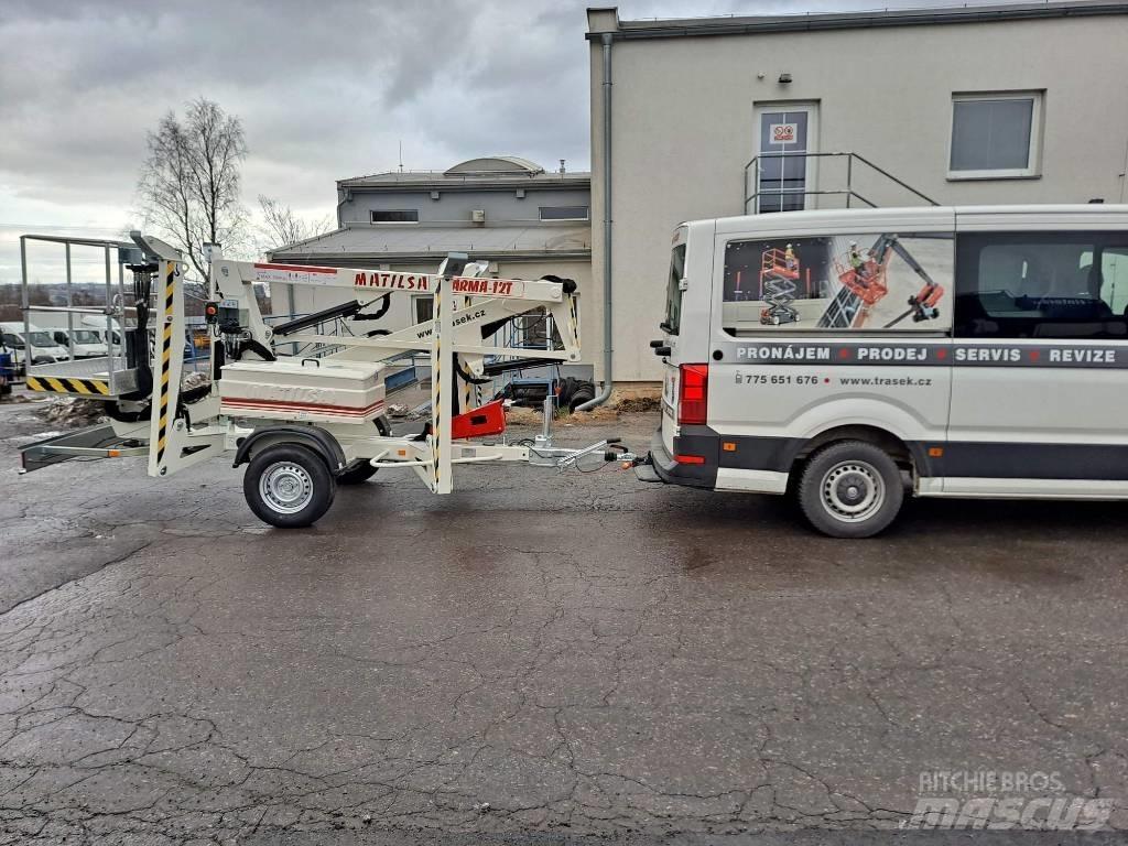 Matilsa Parma 12T Plataformas aéreas montadas em atrelados