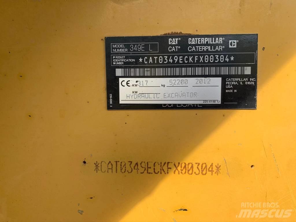 CAT 349 E Escavadoras de rastos