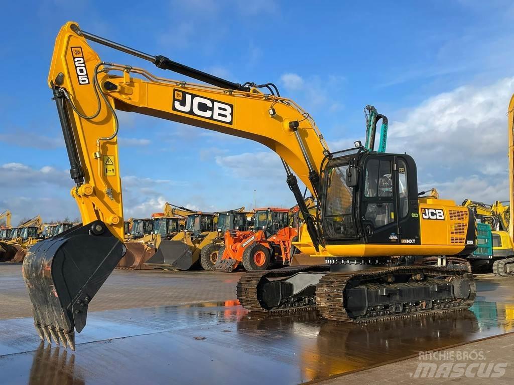 JCB 205 Escavadoras de rastos