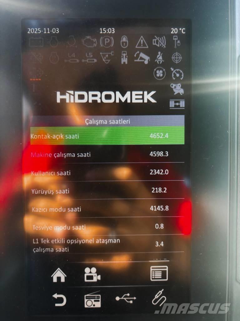 Hidromek HMK 230 NLC Escavadoras de rastos