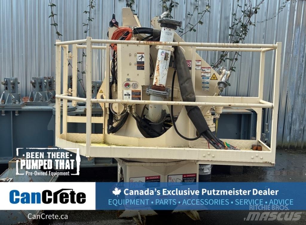 Putzmeister pedestal Camiões bomba Betão
