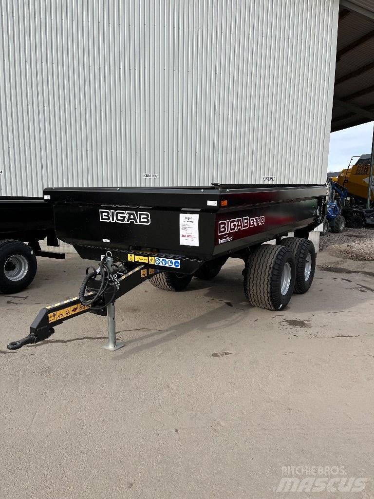 Bigab BT 10 HARDOX Reboques dumpers